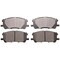 Advics 08-06 Lexus Rx400H/07-06 Toyota Highlndr Disc Brake Pad, Ad1005 AD1005 - alternate 1